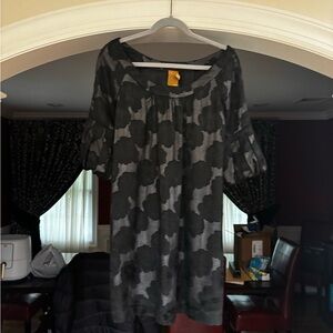 Ali Ro Black and Gray Blouse